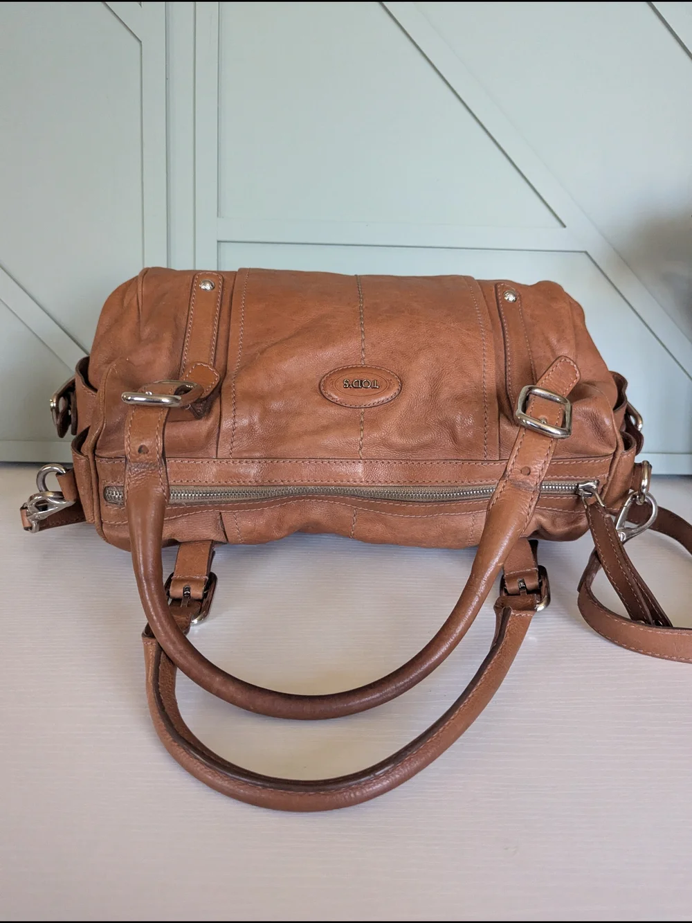 Vintage Tod's G-Line Easy Sacca Satchel Bag